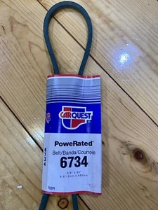 Gates 6734 PoweRated 3L340K Equipment Accessory Drive Belt 3/8" X 34" - Bild 1 von 1