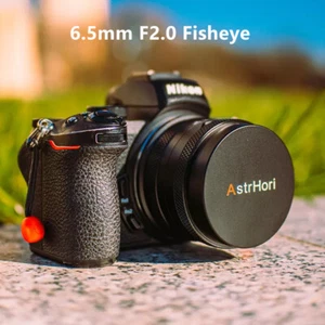 AstrHori 6.5mm F2.0 Wide Angle Circular Fisheye lens Canon Nikon Sony Fuji M4/3 - Picture 1 of 22