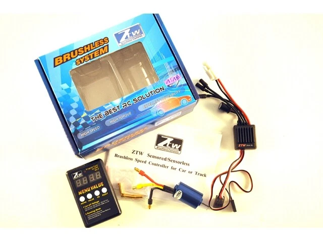 ZTW Motore + reg. BRUSHLESS per 1/18 - 1/16 (SL20A+SL2030-18T) - ZTWSL-20A - Immagine 1 di 1