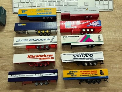 10 Herpa/Albedo/AWM 1:87 Rimorchio Buone Condizioni Senza OVP - Immagine 1 di 4