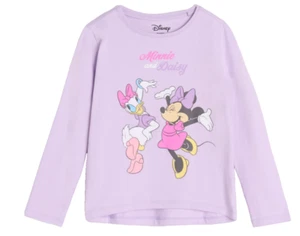 MINNIE MAUS 140 SHIRT DAISY DUCK LANGARM DISNEY COMIC MICKEY MOUSE DONALD PLUTO - Bild 1 von 4