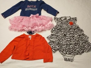Carter's Baby Mädchen 2-teiliger Body Kleid & Jacke 9 Monate - Bild 1 von 1