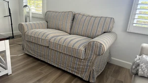 UPPLAND IKEA SOFA, Striped Sofa, New Condition, Need To Sell ASAP - Picture 1 of 5