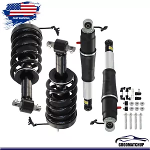 For 2015-20 Escalade Suburban Tahoe Yukon FRONT Strut Assy + REAR shock Absorber - Picture 1 of 8