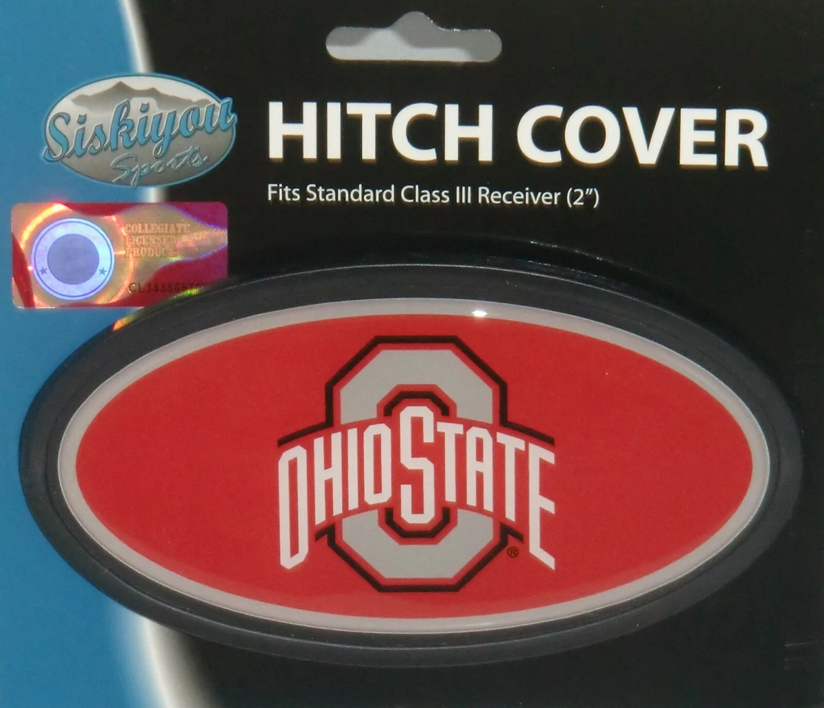 MEIKIUP Ohio State Team Kosmetiktasche – NCAA Fan Geschenk, 23,5x17 Cm, Wasserdicht, Polyester