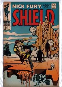 NICK FURY, AGENT of SHIELD #7 Jim Steranko (1968) Silver Age Marvel VF- (7.5) - Picture 1 of 1