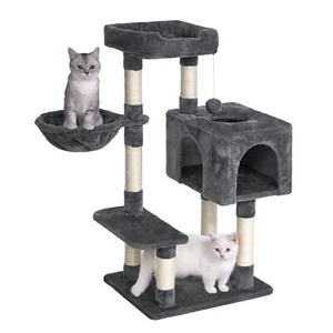 Cat Scratching Post Large Cat Tree Tower Kitten Condo Activity Centre Climbing - Picture 1 of 14