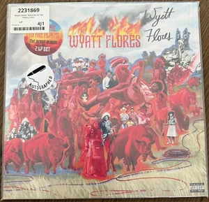 Wyatt Flores - Welcome To The Plains - Signed Vinyl LP Record BRAND NEW SEALED - Picture 1 of 2