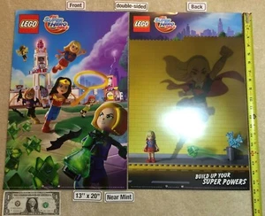 LEGO DC Super Hero Girls 13 x 20 Poster Batgirl Wonder Woman Supergirl 2016 NYCC - Picture 1 of 3