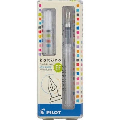 Pilot Kakuno Fountain Pen X-Fine Nib Weddings Invitations Lettering Refillable - Image 1 of 2