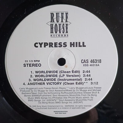 Cypress Hill ‎– Worldwide 12" US-1999 PROMO PRESS VG+ - Bild 1 von 2