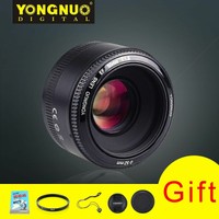 YONGNUO YN50MM F/1.8 Large Aperture Auto Focus Lens For Canon Camera + Gifts