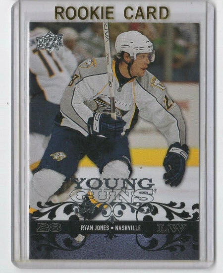 2008 Upper Deck Ryan Jones Young Guns ROOKIE PREDATORS - Image 1 of 1