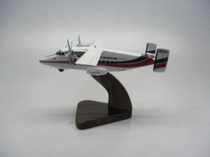 Short 330 Command Airways Flugzeug Schreibtisch Mahagoni getrocknetes Holz Modell klein neu - Bild 1 von 6