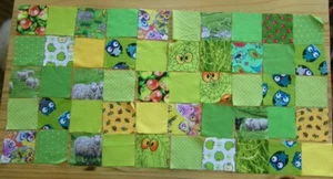 50 Scraps 7,5x 7,5 cm zum Basteln und für Patchworkarbeiten - Varianten - Bild 1 von 7