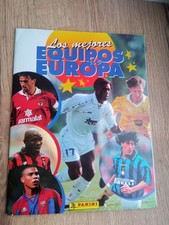 Empty album + 300 stickers / 1997 Los Mejores Equipos de Europa / Spain version