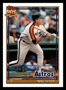 1991 Topps Mike Scott  #240 Houston Astros Centered Mint - Picture 1 of 2
