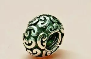 PANDORA | STERLING SILVER FEELING GROOVY CHARM ✪NEW✪ 790400 BAROQUE RETIRED USA - Picture 1 of 9
