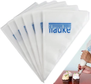 Piping Bags, 100PCS Pastry Bags 12 Inch Anti-Burst Piping Bags Disposable Icing - Picture 1 of 9
