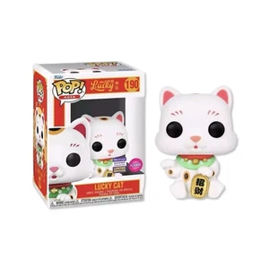 Funko Pop! Asia Lucky Cat (Flocked) de Lucky Series #190 Summer Con LE - Imagen 1 de 1