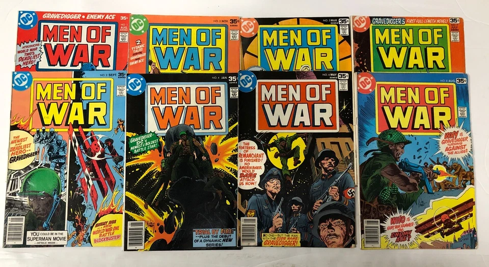 Men Of War (1980) Set # 1-26 • DC • Jack C.Harris • Ayers  • Tanghal • Snappin • - Image 1 of 4