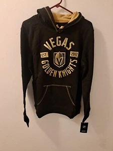 Fanatics Mens M Las Vegas Golden Knights Fleece Hoodie - Picture 1 of 9