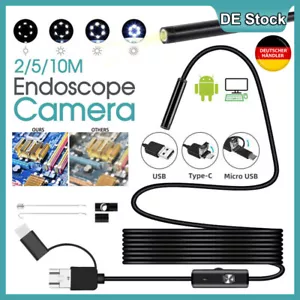 3IN1 Waterproof HD Endoscope USB Type-C Endoscope Inspection Camera for Android - Picture 1 of 20
