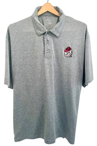 Georgia Bulldogs Champion Herren Gr. 2XL Polo grau kurzarm UGA LOGO - Bild 1 von 9