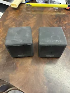 Cambridge SoundWorks Creative Surround Speaker Cubes Pair TESTED - Picture 1 of 4