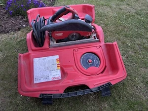 Sierra circular Hilti Constructor Calidad Sitio Resistente 110v WSC 265 Caja Estuche Derby - Imagen 1 de 7