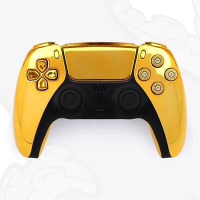 Custom PS5 Controller Gold Bullet Mod PlayStation 5 DualSense Wireless Gamepad - Image 1 of 3