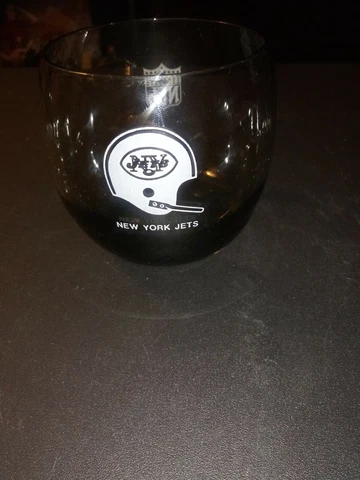 New York Jets Smoke Glass Cup NFL Cover