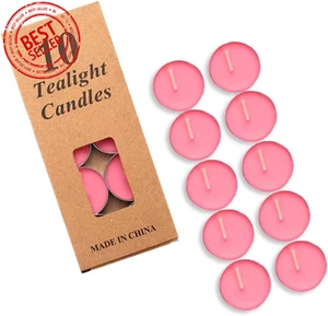 Tea Candles Wedding 10 Pack Party and Home Decoration Votive Parties Tealight Sm - Picture 1 of 12