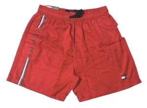 Tommy Hilfiger Verano Bañador Shorts Rojo - S a 2XL - Imagen 1 de 8