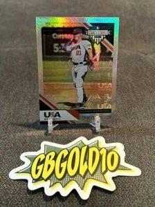 2020 Panini Stars and Stripes Spencer Torkelson Gold Foil Rookie /25 - Picture 1 of 3