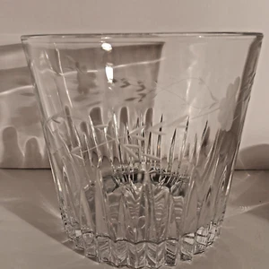 Cubo de hielo de cristal de plomo retirado Princess House HERITAGE elegante vidrio grabado - Imagen 1 de 12