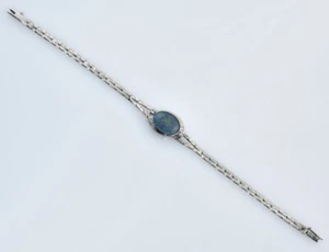 Armband Opal  585/000 14 K Weißgold 6 Diamanten zus. 0,10 ct 18,5 cm lang - Bild 1 von 4