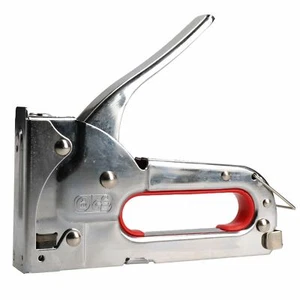 Chrom Tacker handbetrieben 4-8 mm Klammern JT21 Tacker Basteln Hobby - Bild 1 von 3