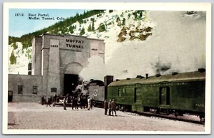 Colorado East Portal Moffat Train Tunnel WB Postcard - Picture 1 of 2