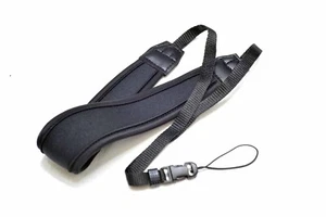 Neoprene Neck Strap Lanyard Compact Cameras Digital Devices 1x Loop Connection - Picture 1 of 3