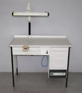 Dentallabor Einzel-Arbeitsplatz / Techniktisch mt Holzfaserplatte # 05119 - Bild 1 von 5