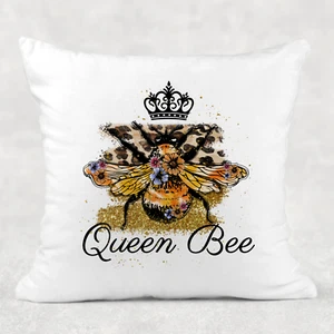 Queen Bee Cushion cover pillow case, great for bee lovers - Picture 1 of 1