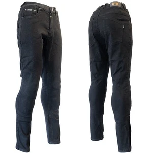Pantalones de mezclilla RICHA PRIME baratos/económicos para motocicleta clasificación CE A armadura normal/cortos - Imagen 1 de 4