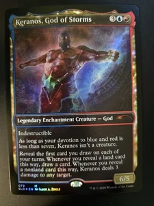 Keranos, God of Storms NM FOIL Secret Lair Drop Series MTG FREE SHIPPING - Picture 1 of 2