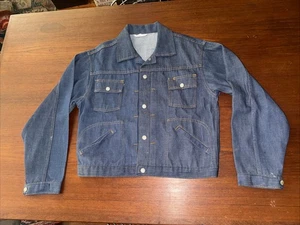 Vintage 1960's JCPenney's "Penn Prest" Ranchcraft Denim Jacket Men’s M? 20x24 - Picture 1 of 18