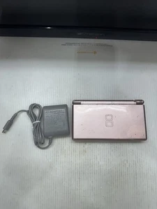 Nintendo DS Lite Video Game Handheld Console - Metallic Rose Tested Acceptable - Picture 1 of 12