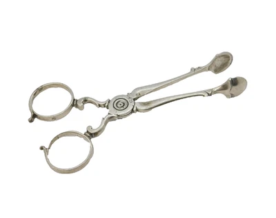 George III Sterling Silver Pair of Sugar Nips Antique c1760 London - Image 1 of 4