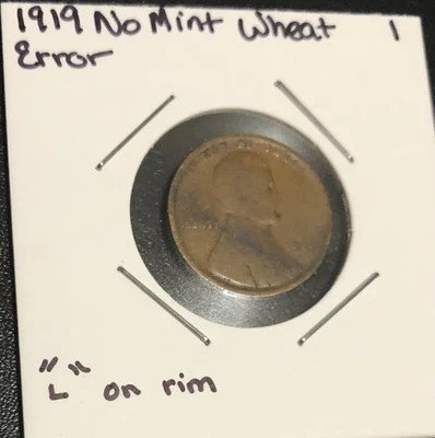 1919 sin error de trigo como nuevo Foto 1 de 4