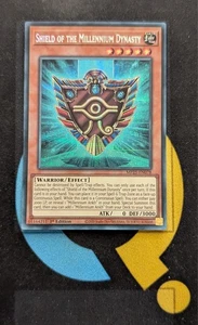 MP25-EN078 Shield of Millennium Dynasty Prismatic Secret Rare 1st Edition YuGiOh - Picture 1 of 3