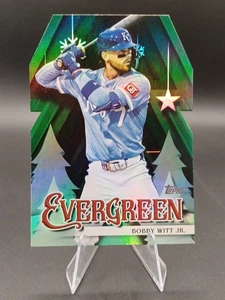 Topps Holiday 2025 - Bobby Witt Jr. Evergreen troquelado #E-12 Kansas City Royals - Imagen 1 de 2